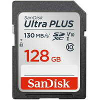 SanDisk ウルトラ プラス SDカード SDSDUW3-128G-JNJIN